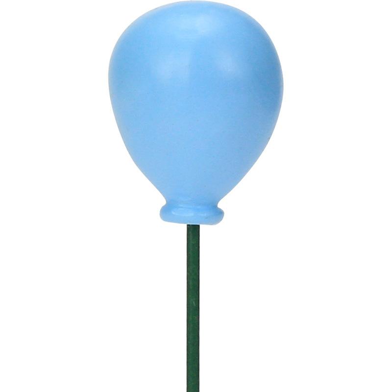 Cắm hoa hình bóng bay resin, phụ kiện tiểu cảnh DIY, trang trí chậu cây mọng nước (RG-145)