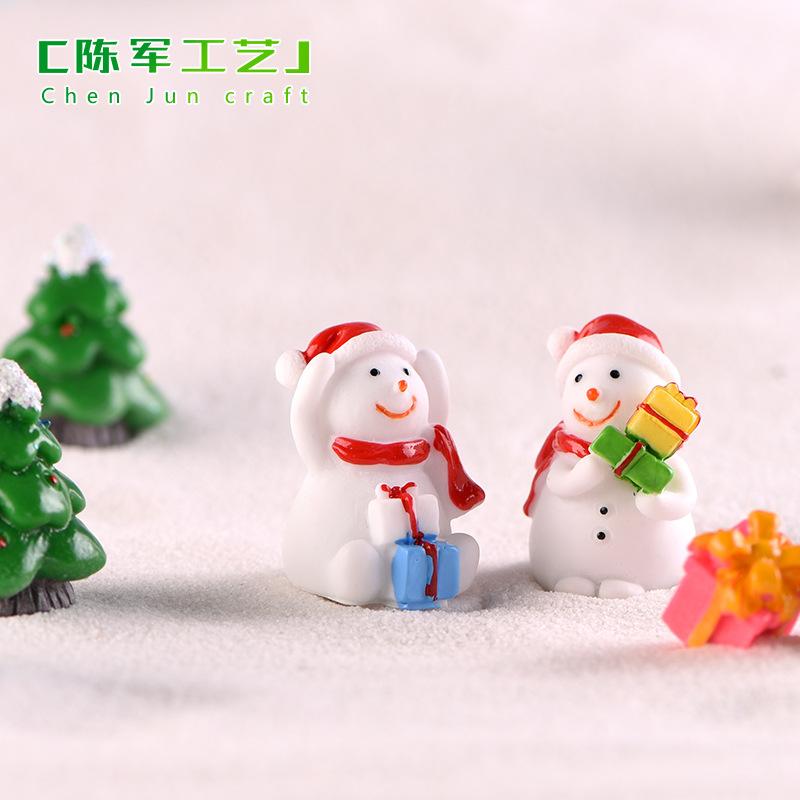 Tiểu cảnh người tuyết, ông già Noel, móc khóa Giáng Sinh (TZC-134)