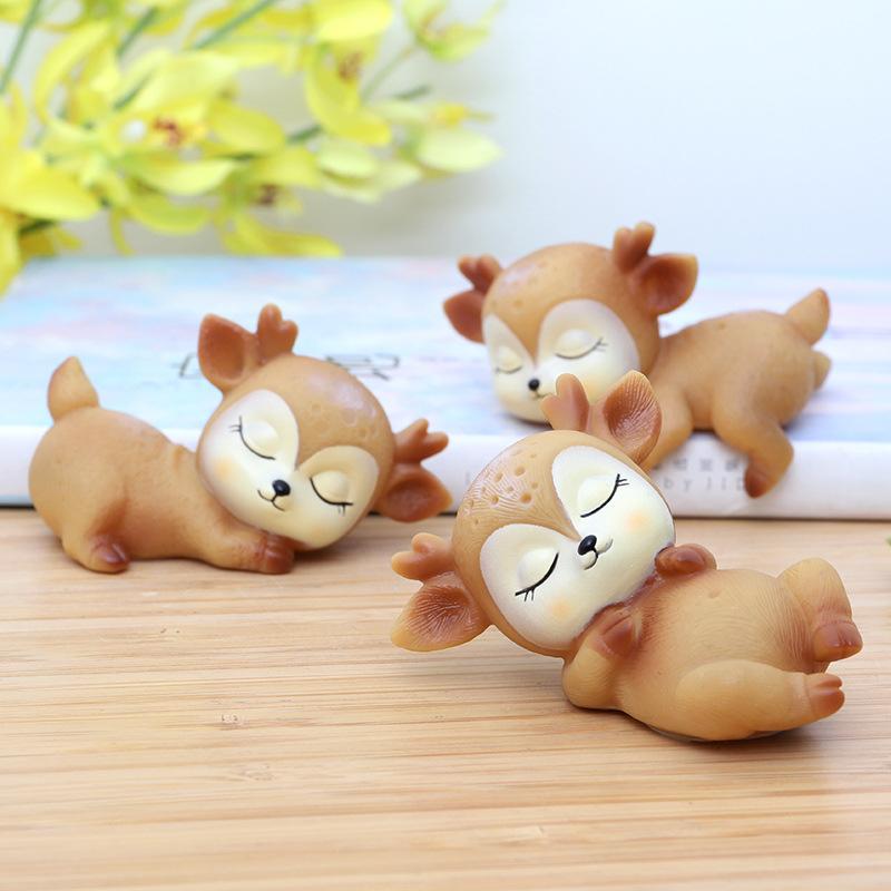 Chậu cây mọng nước hình động vật resin, chậu mini trang trí nhà, văn phòng, ban công và tiểu cảnh (RG-161)