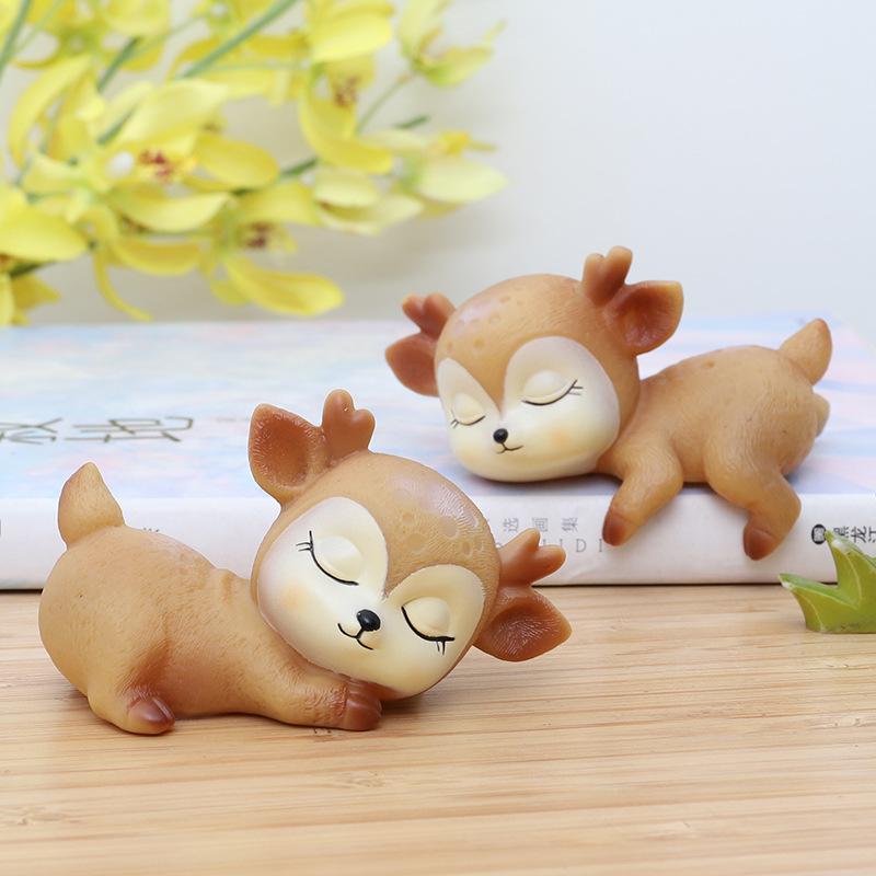Chậu cây mọng nước hình động vật resin, chậu mini trang trí nhà, văn phòng, ban công và tiểu cảnh (RG-161)