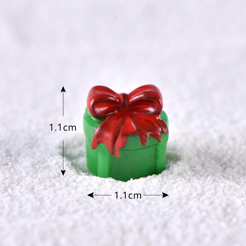 Ông già Noel, người tuyết và tàu hỏa, phụ kiện Noel mini (TZC-34)