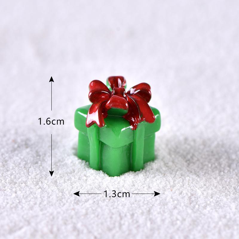 Ông già Noel, người tuyết và tàu hỏa, phụ kiện Noel mini (TZC-34)