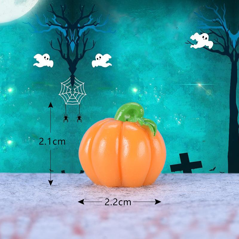 Tiểu cảnh bí ngô, ma cà rồng, Halloween móc khóa (TZC-69)