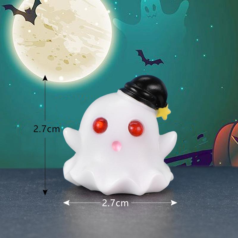 Tiểu cảnh bí ngô, ma cà rồng, Halloween móc khóa (TZC-69)