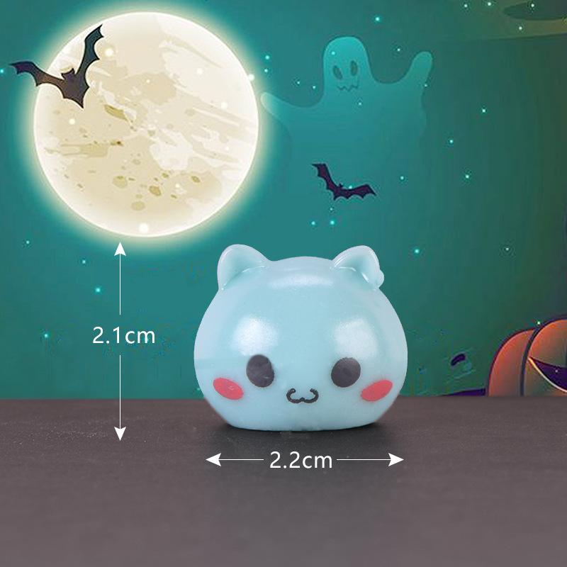 Tiểu cảnh bí ngô, ma cà rồng, Halloween móc khóa (TZC-69)