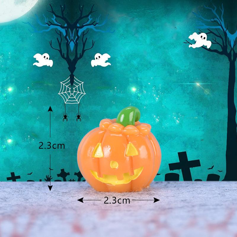 Tiểu cảnh bí ngô, ma cà rồng, Halloween móc khóa (TZC-69)