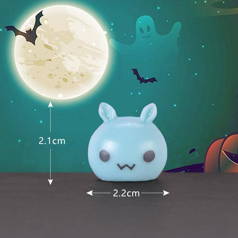 Tiểu cảnh bí ngô, ma cà rồng, Halloween móc khóa (TZC-69)