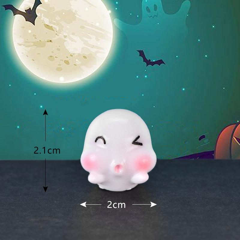 Tiểu cảnh bí ngô, ma cà rồng, Halloween móc khóa (TZC-69)