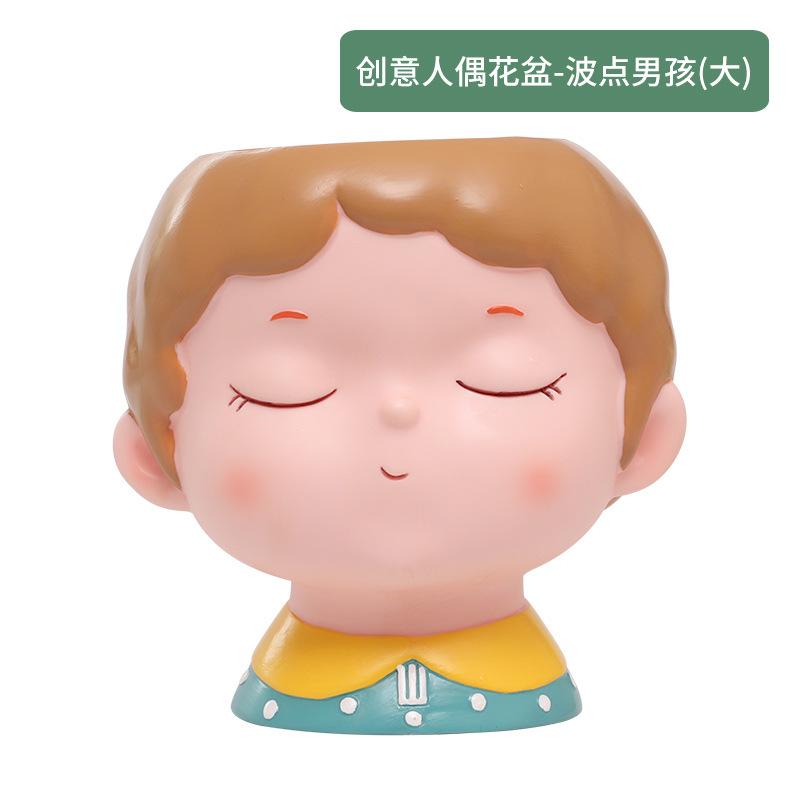 Chậu cây mọng nước hình nai con resin, đồ trang trí bánh kem, xe hơi và bàn làm việc (RG-160)