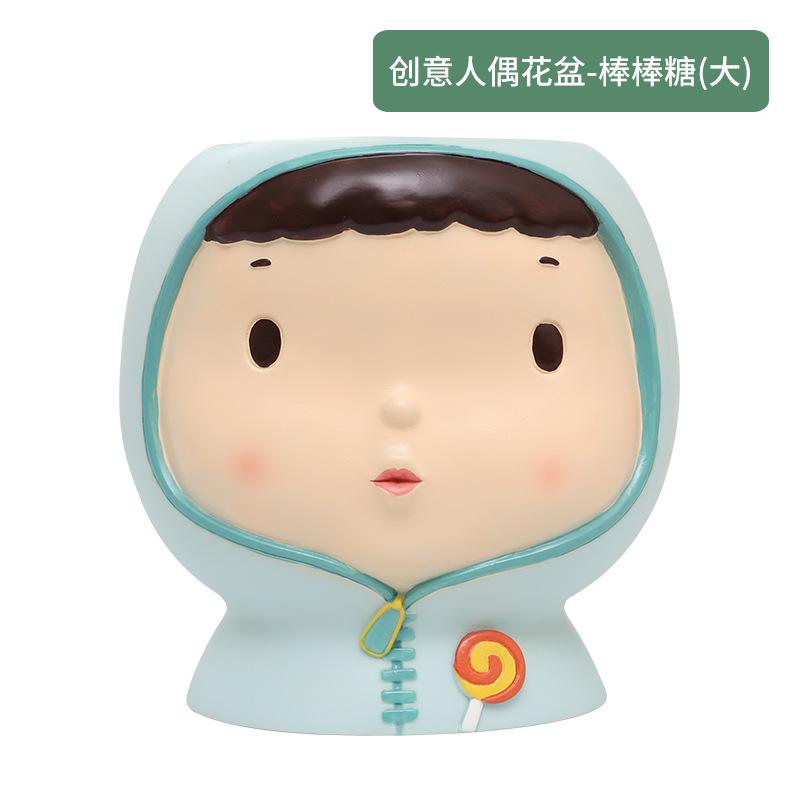 Chậu cây mọng nước hình nai con resin, đồ trang trí bánh kem, xe hơi và bàn làm việc (RG-160)