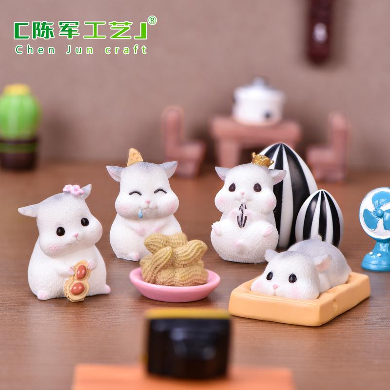 Chuột hamster ăn vặt mini tiểu cảnh trang trí cây (TZC-751)