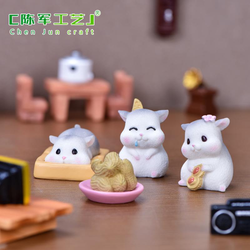 Chuột hamster ăn vặt mini tiểu cảnh trang trí cây (TZC-751)