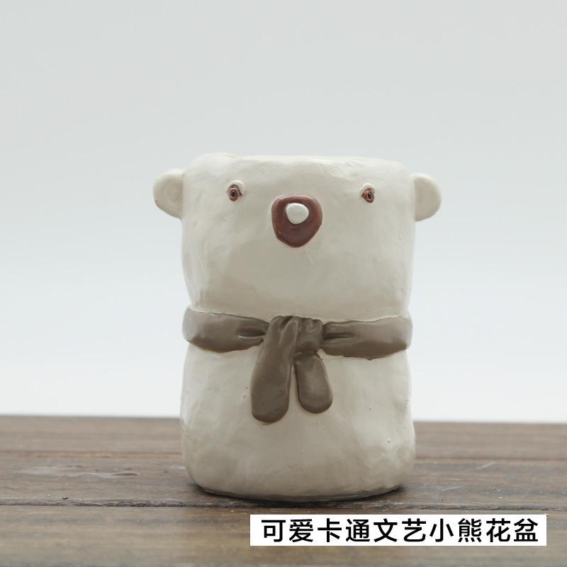 Chậu cây mọng nước hình túi lưới biển resin, chậu mini trang trí văn phòng và tiểu cảnh (RG-125)