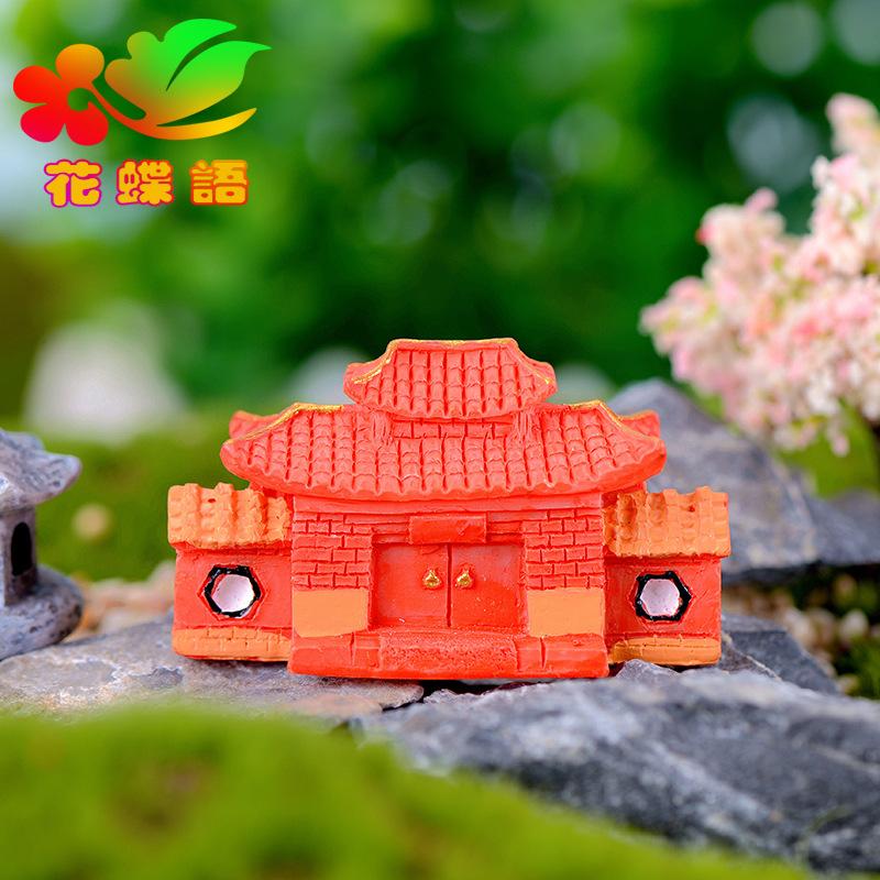 Tiểu cảnh cổng thành cổ trang trí bình sinh thái DIY (TZC-943)