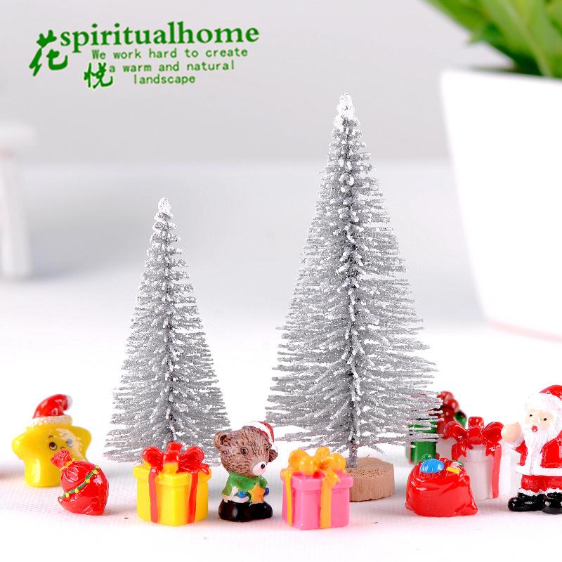 Cây thông Noel mini, nhiều kích thước cho tiểu cảnh (TZC-77)