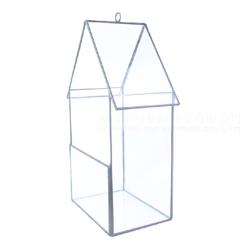 Nhà kính chim mini, hộp hoa bất tử, rêu cảnh (DG-66)