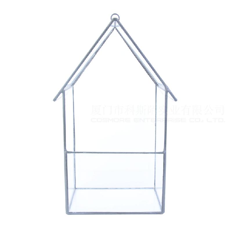 Nhà kính chim mini, hộp hoa bất tử, rêu cảnh (DG-66)