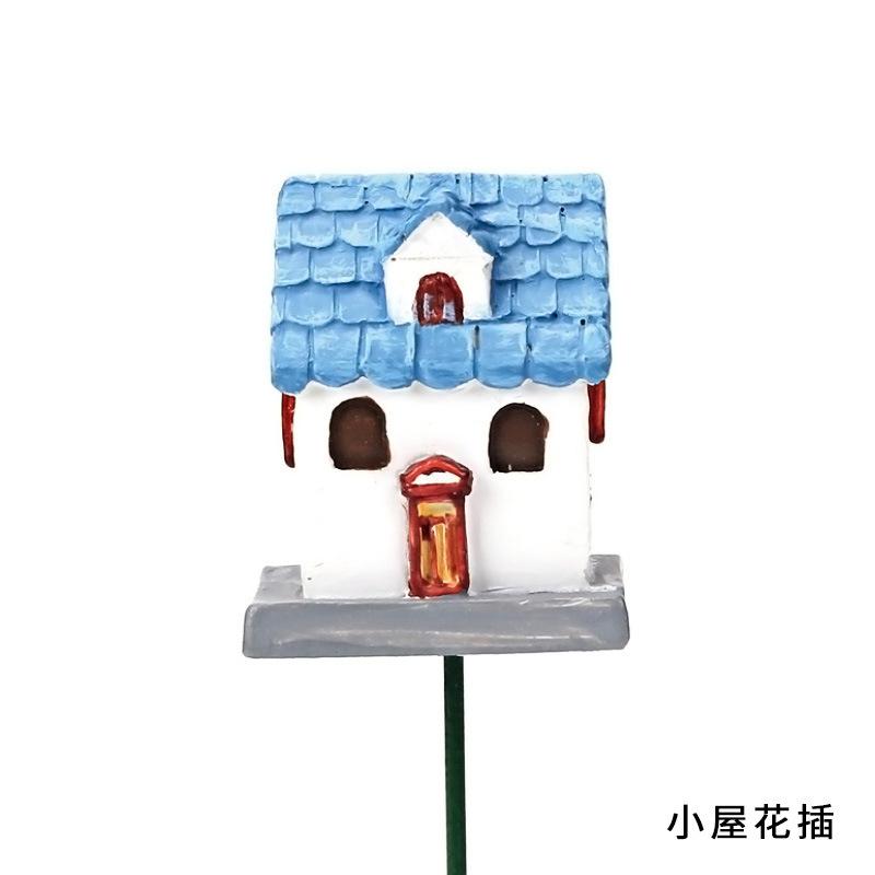 Que cắm hoa đồng quê cổ tích Zakka, phụ kiện tiểu cảnh và chậu cây mọng nước DIY (RG-282)