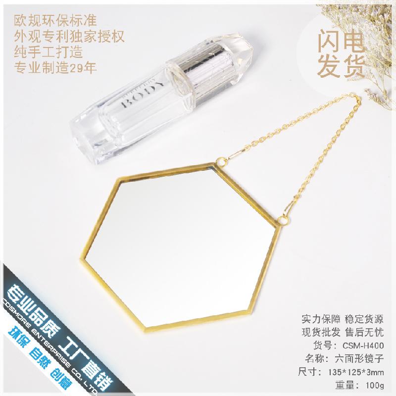 Gương lục giác vàng phong cách Bắc Âu (DG-126)