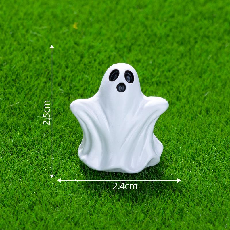 Tiểu cảnh Halloween, bí ngô ma, trang trí DIY mini (TZC-80)