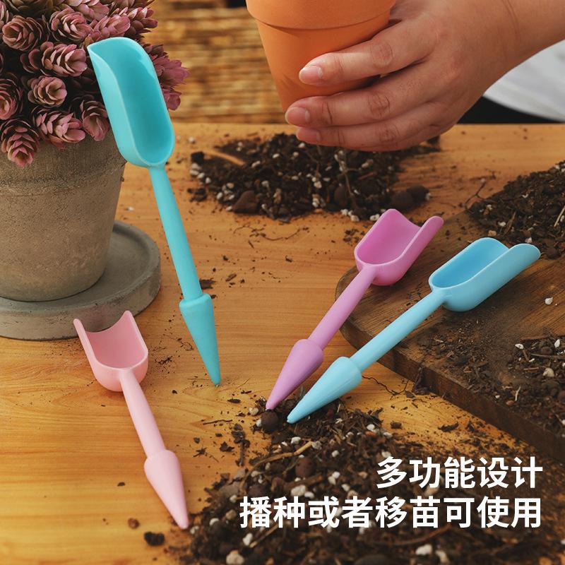 Xẻng mini nhựa màu sắc đa năng cho trồng cây (TBS-17)