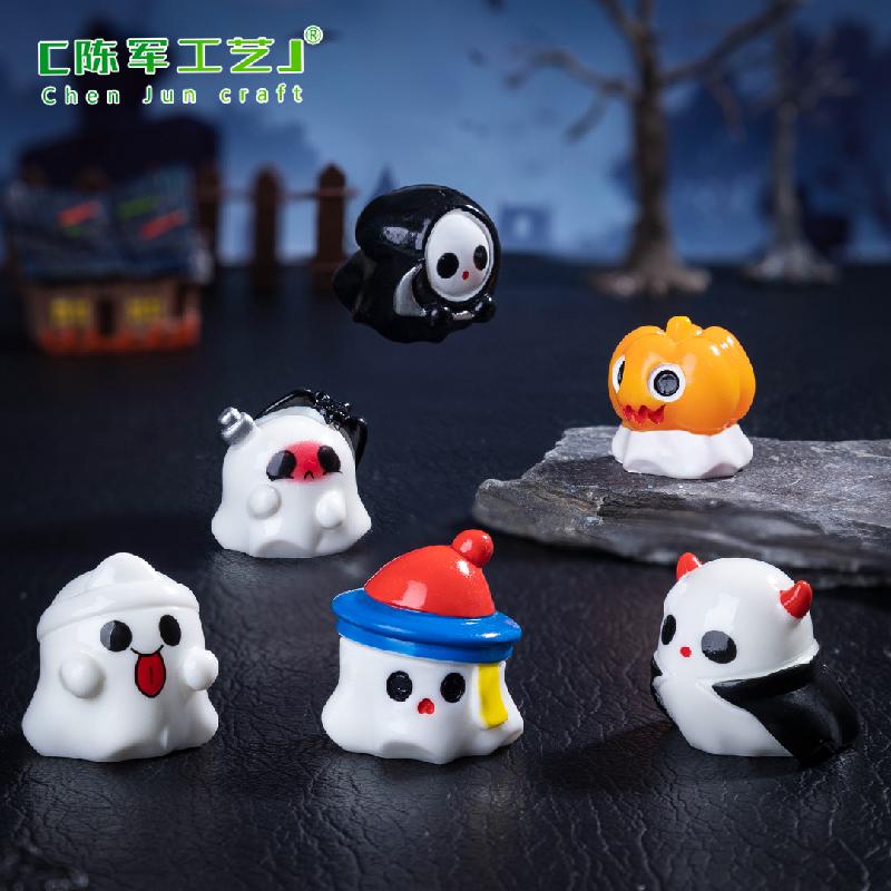 Tiểu cảnh ma quỷ Halloween, trang trí mini dễ thương DIY (TZC-450)