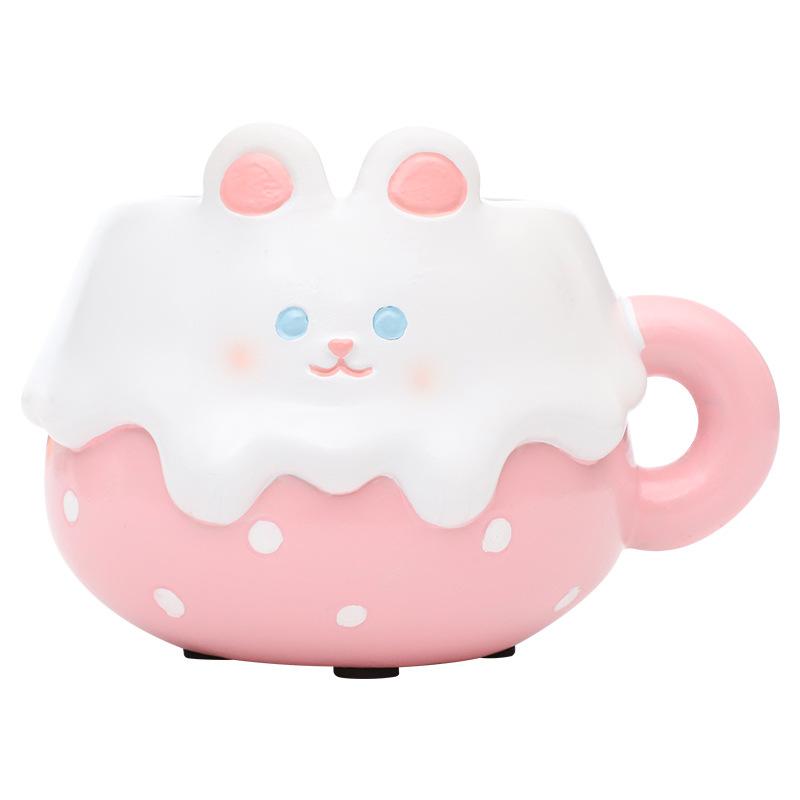 Chậu cây hình thú cưng hoạt hình resin, chậu mọng nước mini, trang trí ban công sân vườn (RG-24)