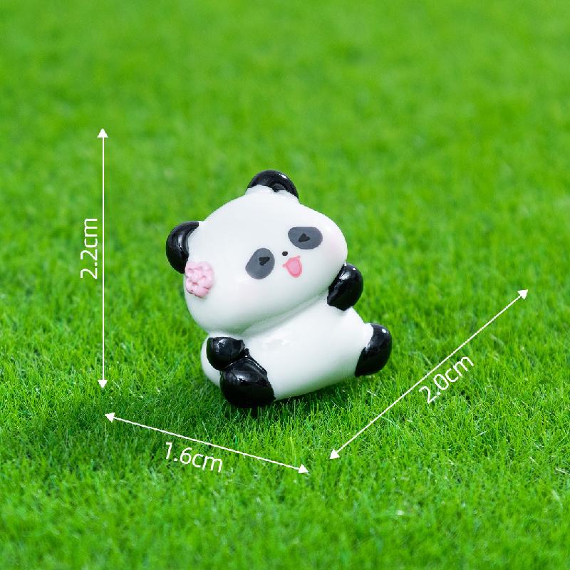 Gấu Trúc Nhỏ Mini Trang Trí Tiểu Cảnh (PK-92)
