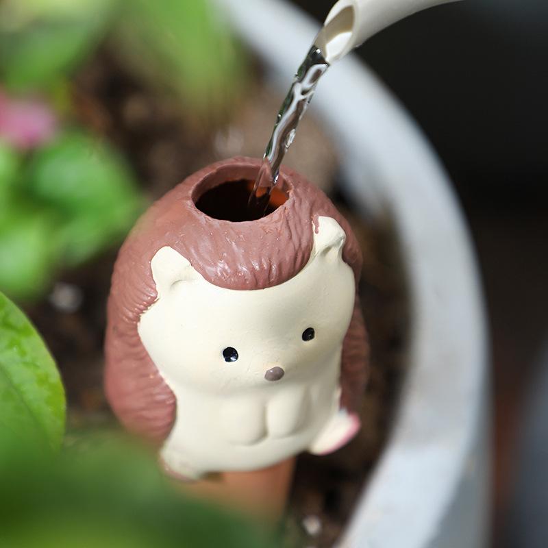 Chậu Cây Resin Dụng cụ tưới cây tự động nhỏ giọt, bình thấm nước cho chậu cây, phụ kiện làm vườn ban công (RG-116)