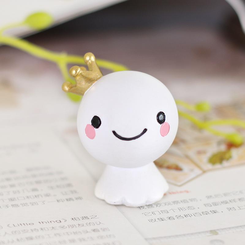 Que cắm hoa resin phong cách Instagram, hình em bé nắng, trang trí chậu cây và sân vườn (RG-280)