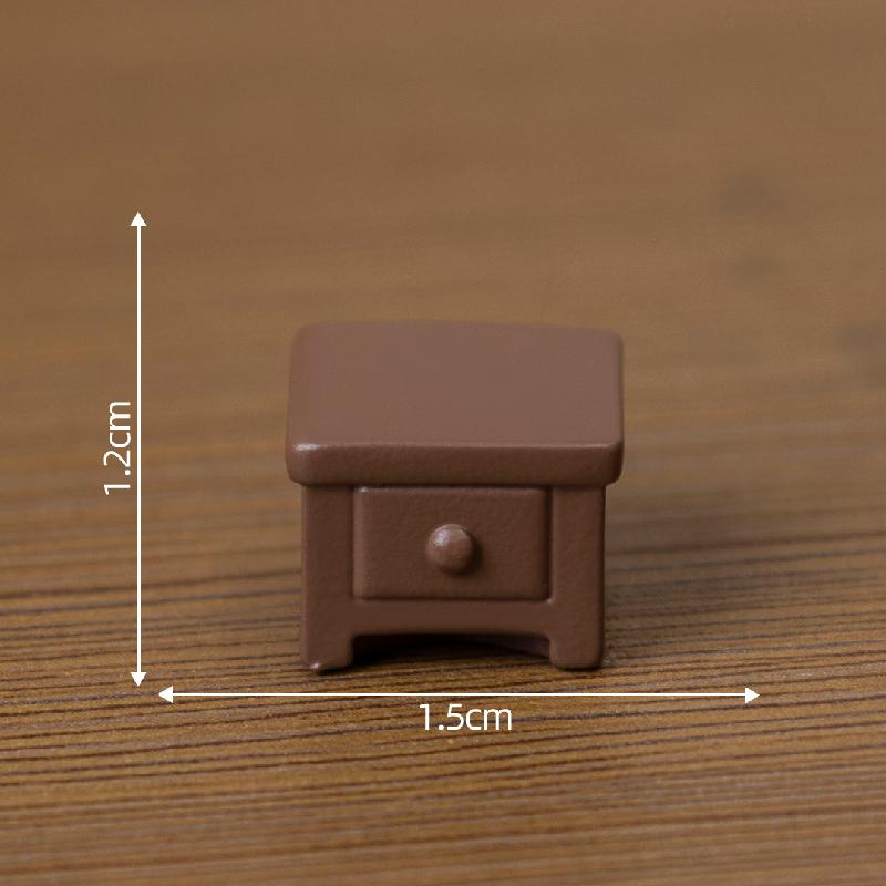 Đồ nội thất giả nhỏ, sofa, tủ trà, tiểu cảnh mini (ZC-7)