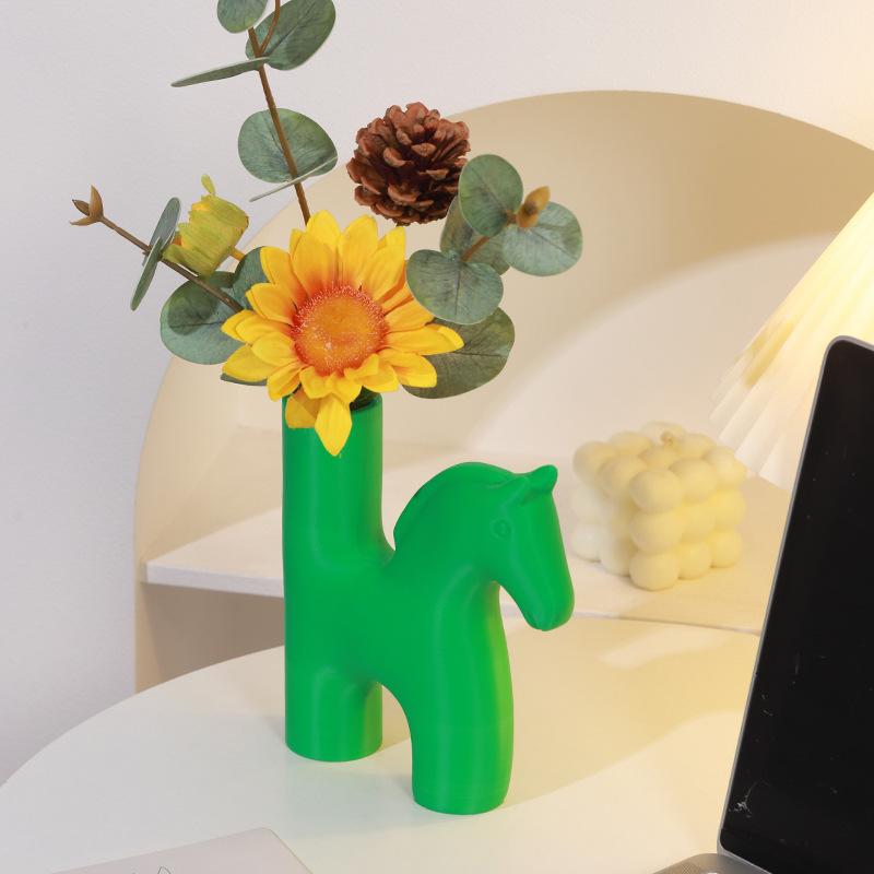Bình hoa thủy canh hình động vật 3D resin, bình cây để bàn, trang trí nhà và văn phòng (RG-213)