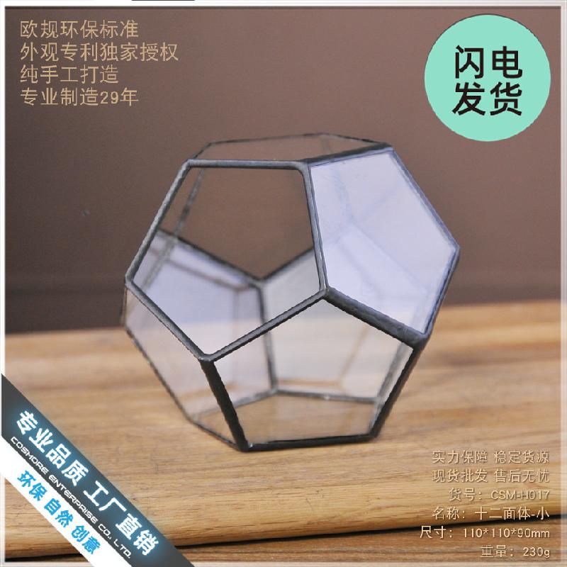 Nhà kính 12 mặt Terrarium sen đá (DG-229)
