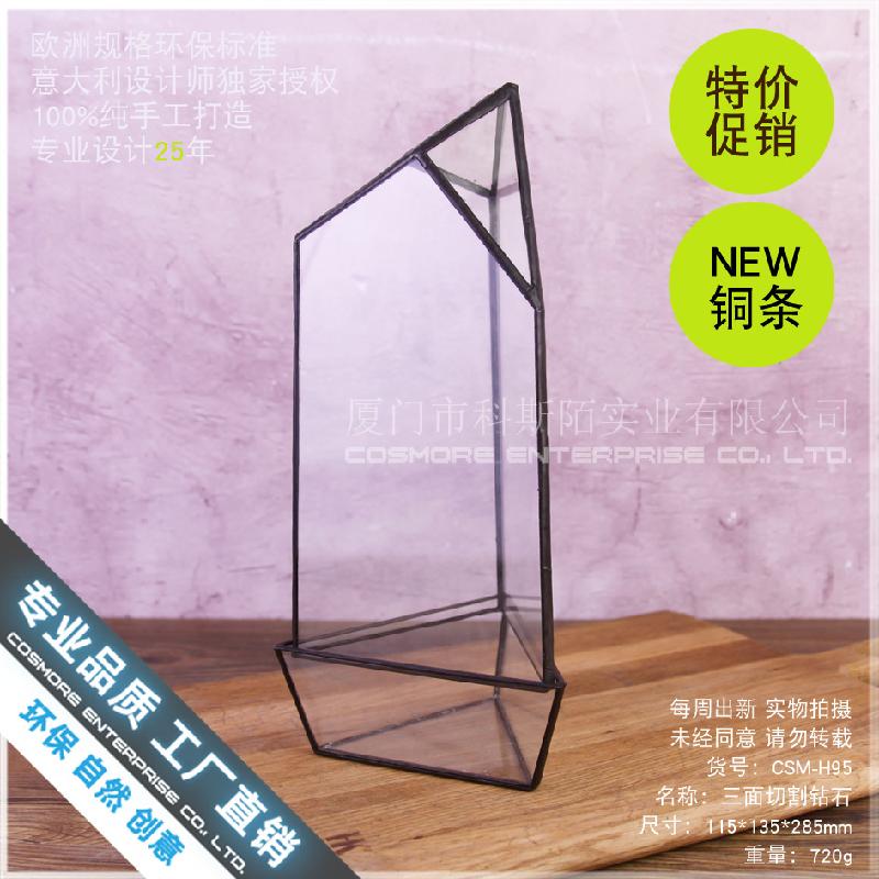 Bình kính tạo cảnh không đều, bình rêu DIY (DG-68)
