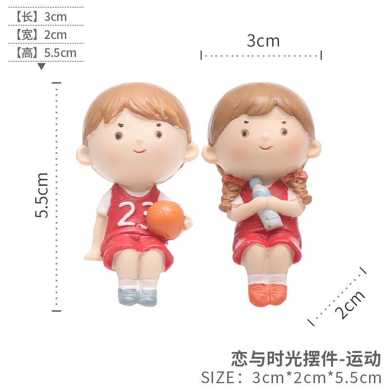 Tượng tiểu cảnh cây mọng nước resin, đồ trang trí bàn, xe hơi, cặp đôi và quà tặng (RG-250)