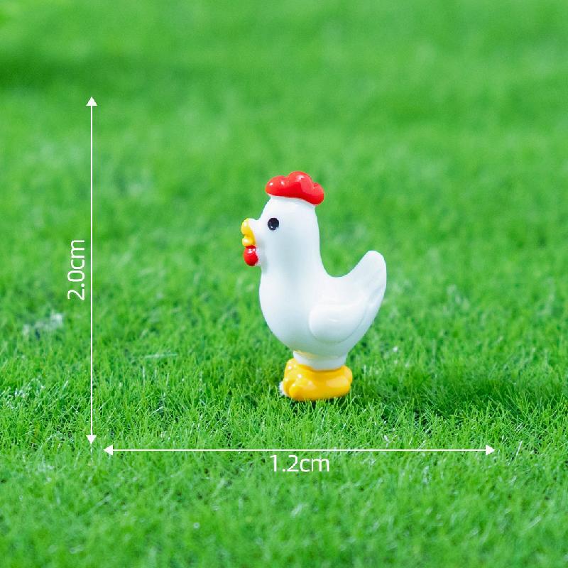Gà con ngơ ngác mini trang trí sân vườn (PK-736)