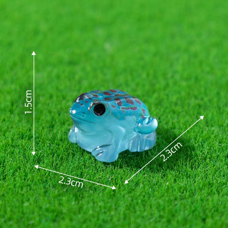 Tiểu cảnh ếch phát sáng, trang trí DIY cây cảnh mini (ZC-81)