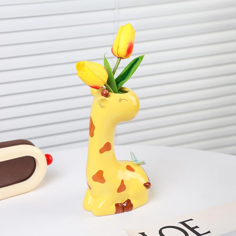Chậu cây mọng nước resin phong cách Van Gogh vintage, chậu mini trang trí sân vườn và bàn làm việc (RG-173)