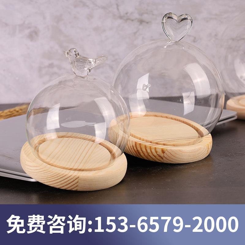 Chụp Thuỷ Tinh Hình Trụ Có Núm Tuỳ Chọn (MJA-17)