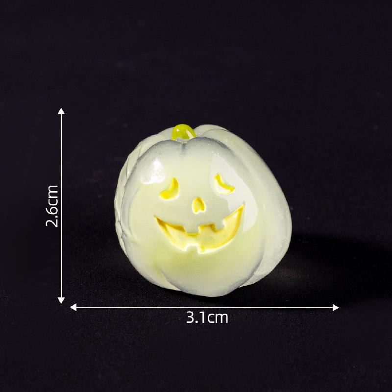 Tiểu cảnh bí ngô phát sáng Halloween, trang trí DIY (TZC-67)