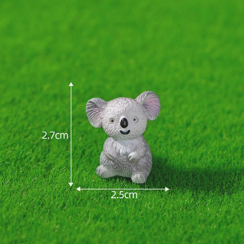 Tiểu cảnh koala dễ thương, phụ kiện trang trí cây cảnh mini (TZC-618)