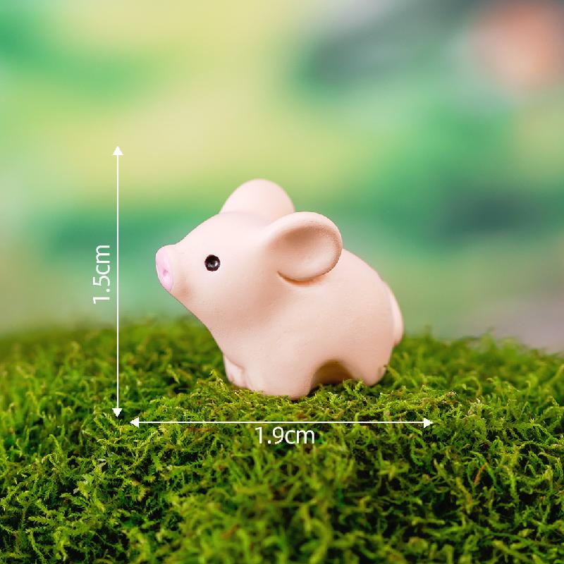 Tiểu cảnh ếch và vịt vàng nhỏ, trang trí đáng yêu mini (ZC-24)