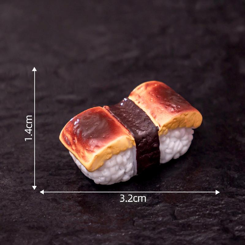 Tiểu cảnh sushi Nhật, phụ kiện trang trí tủ lạnh mini DIY (TZC-460)