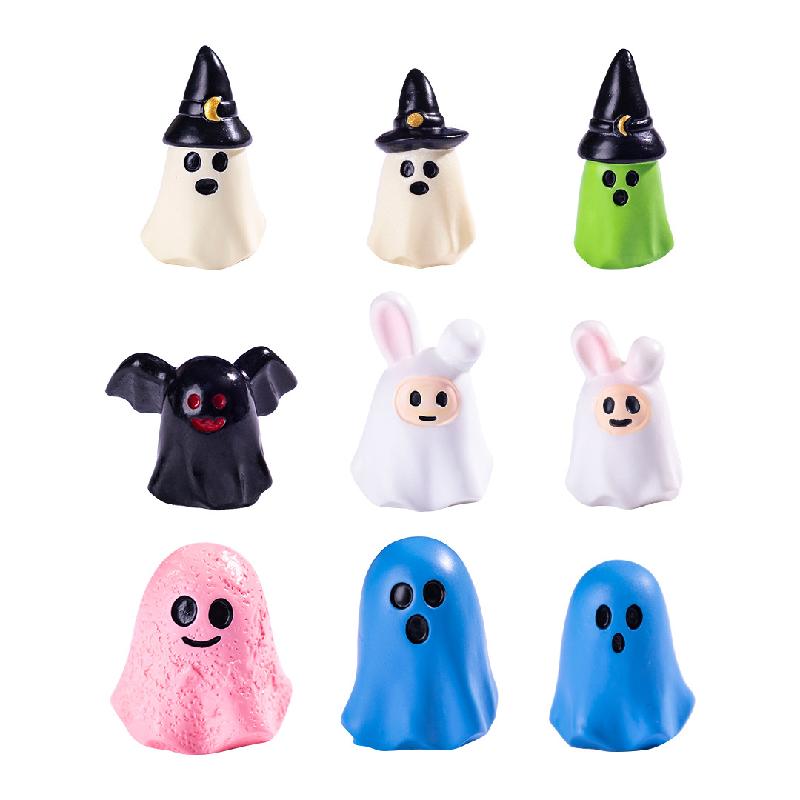 Tiểu cảnh Halloween ma nhỏ, phụ kiện trang trí DIY (TZC-122)