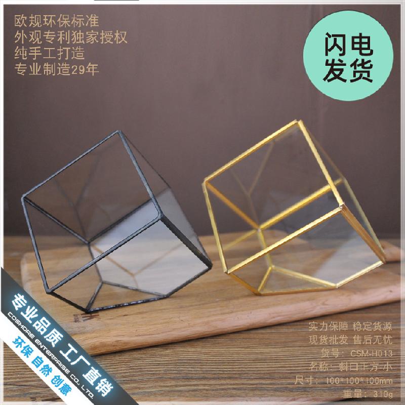 Nhà kính cây cảnh nghiêng vuông mini (DG-57)