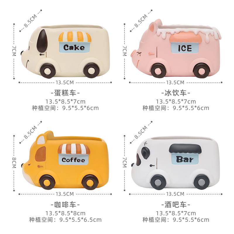 Chậu cây mọng nước hình nấm resin, chậu mini trang trí bàn, cửa sổ và tiểu cảnh (RG-164)
