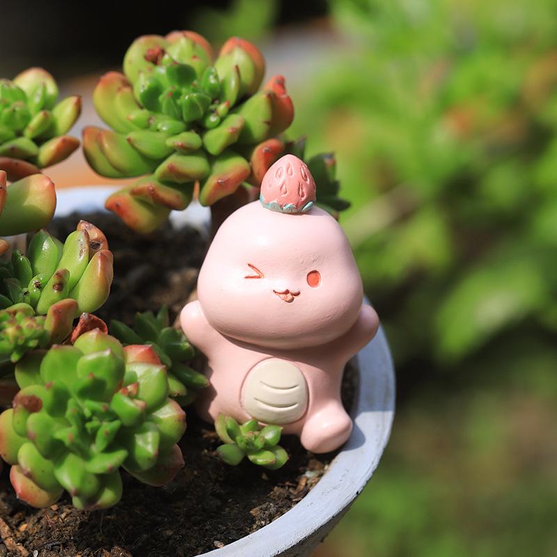Chậu cây mọng nước Tây Du Ký resin, chậu mini hoạt hình, trang trí nhà và tiểu cảnh (RG-179)