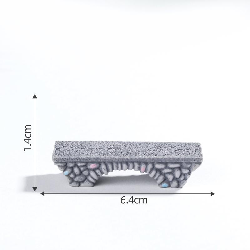Cầu Đá Và Cầu Gỗ Cổ Điển Mini (PK-532)