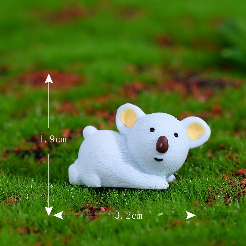 Gấu túi koala resin tiểu cảnh trang trí sáng tạo DIY (TZC-686)