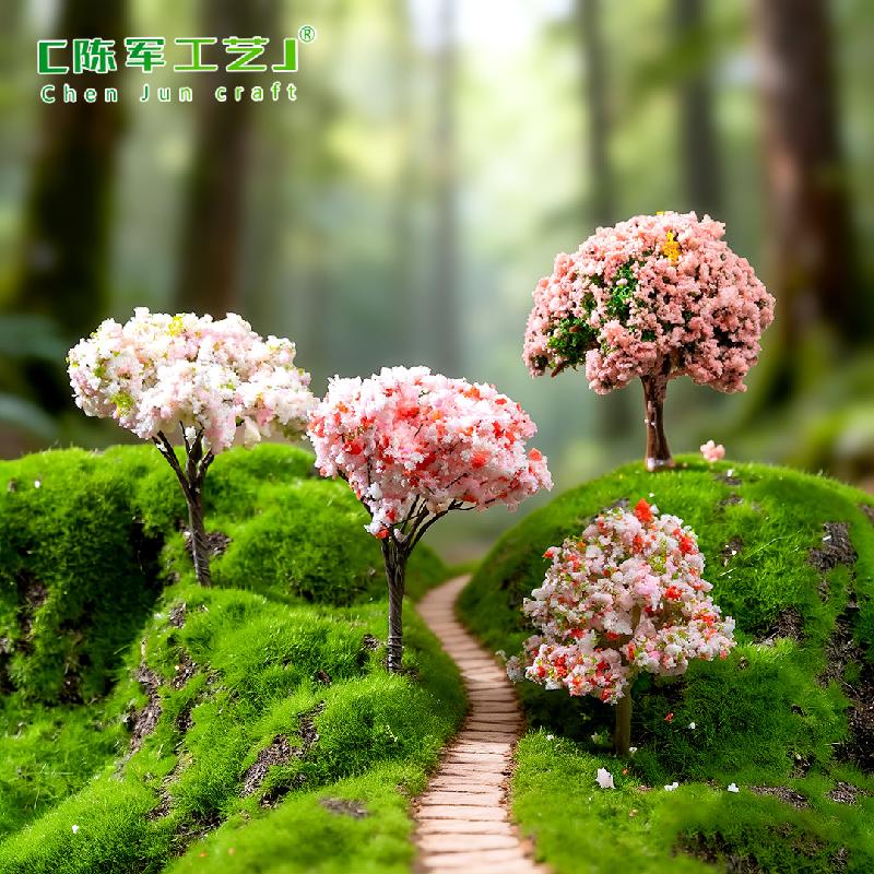 Cây thông, hoa anh đào mini, trang trí cây cảnh đa dụng (ZC-28)